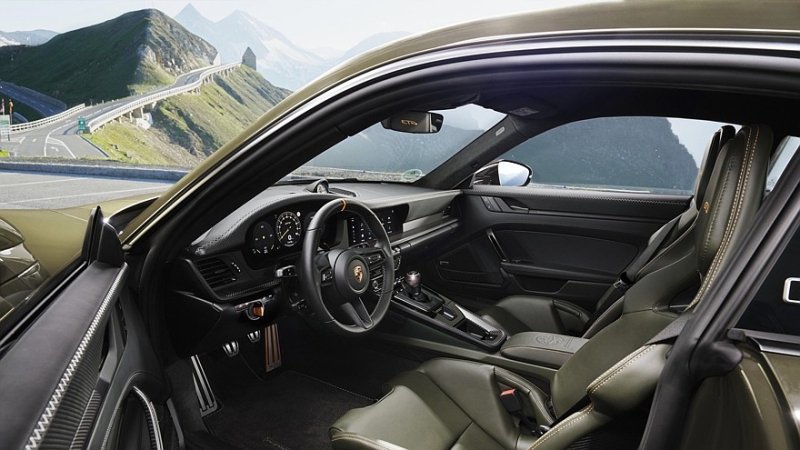 Porsche 911 GT3 Bergsport: спецверсия на «механике» для штурма альпийских серпантинов